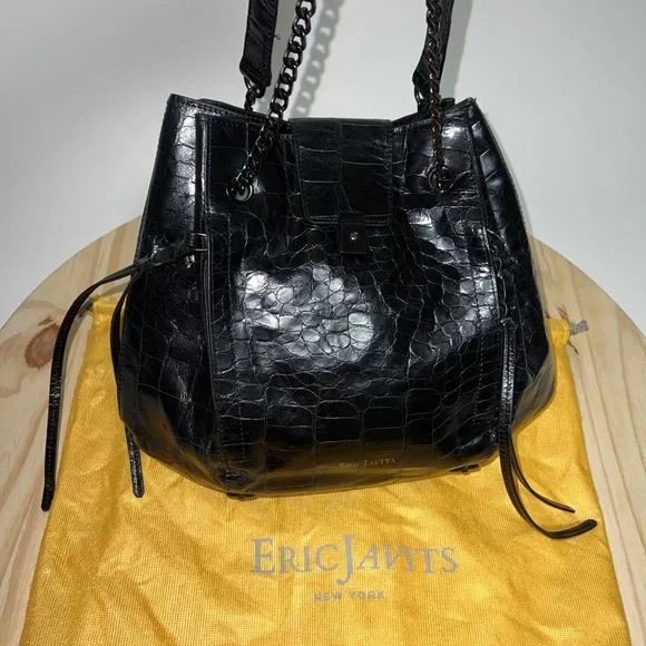 Eric Javits leather bag! - Picture 10 of 13